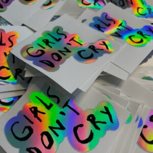 Stickers Girls Don't Cry - shop en ligne