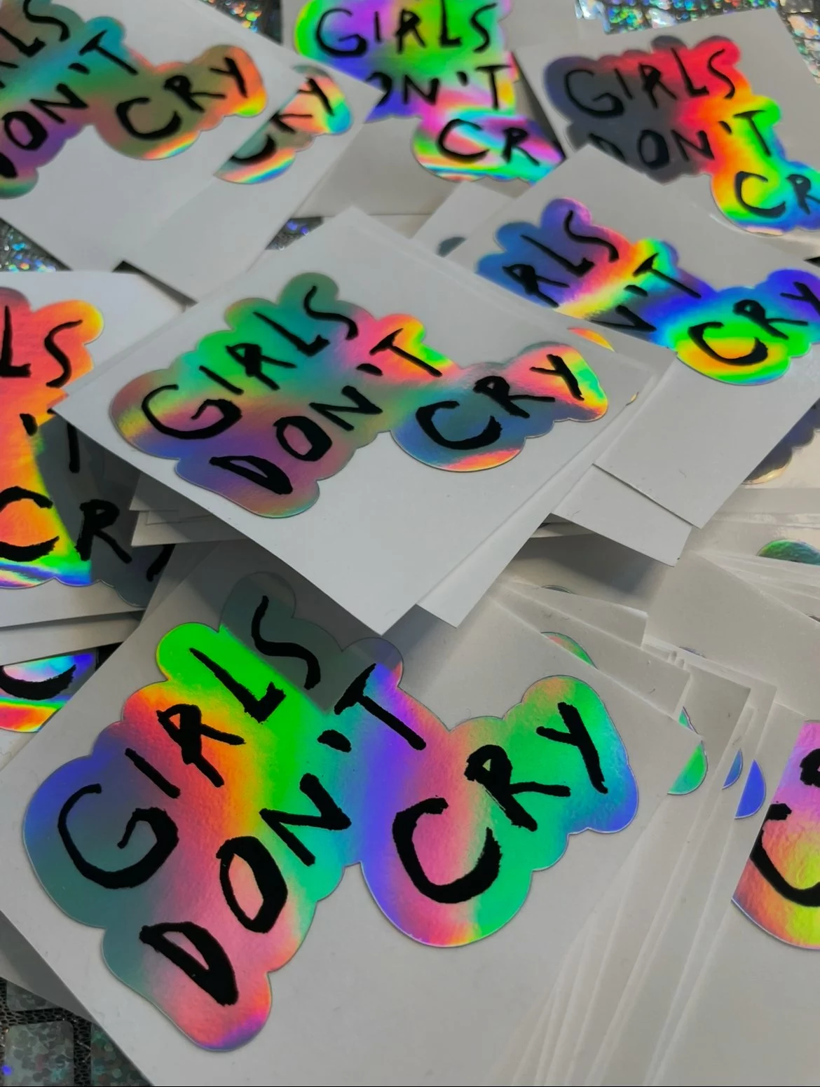 Stickers Girls Don't Cry
